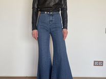 Yves Saint Laurent кожанная блуза
