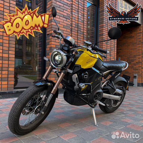 Электромотоцикл Super Soco TC Max