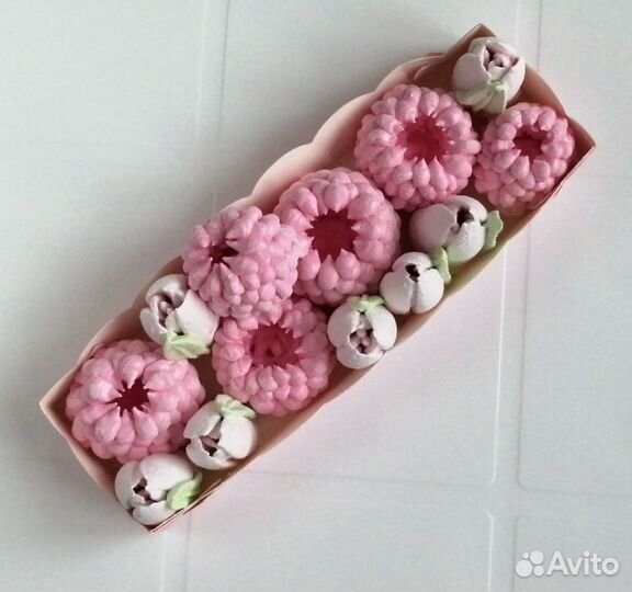 Наборы из зефира, зефирные подарки