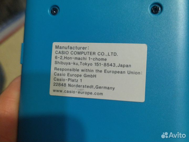 Калькулятор casio