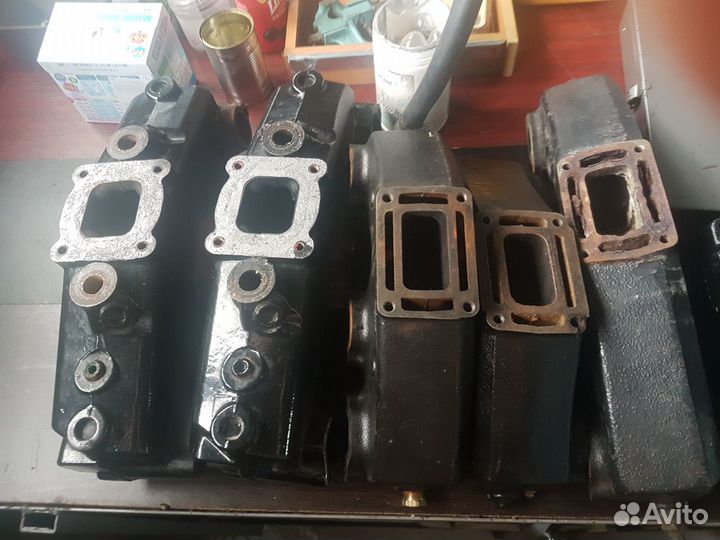 Mercruiser меркрузер вольво-пента гусак выхлопа