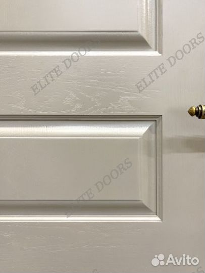 Широкая уличная дверь с терморазрывом в дом ED-346