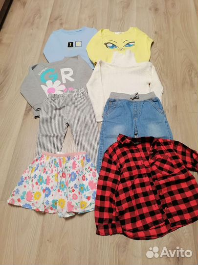 Вещи пакетом на девочку 92 98