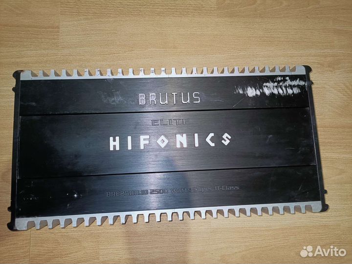 Усилитель Brutus hifonics bre 2500W D-class