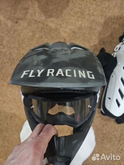 Шлем для мотокросса эндуро