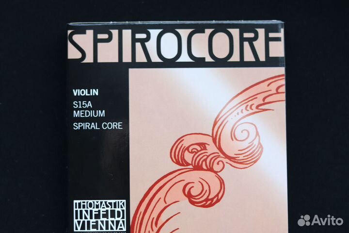 Струны для скрипки красный томастик Spirocore