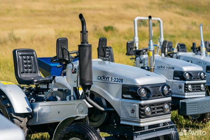 Мини-трактор СКАУТ Т-220B, 2023