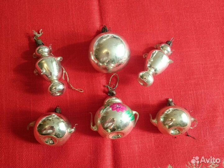 Елочные игрушки СССР