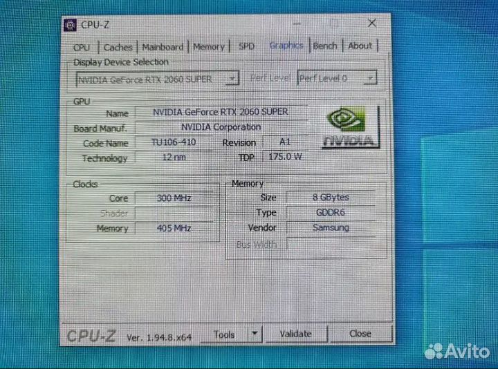 Veineda RTX 2060 super 8 Гб