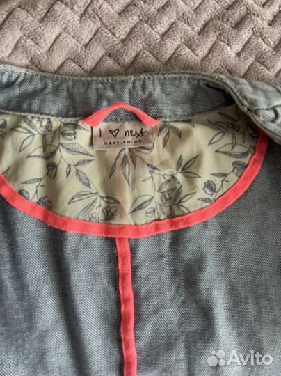 Куртка джинсовая для девочки Next
