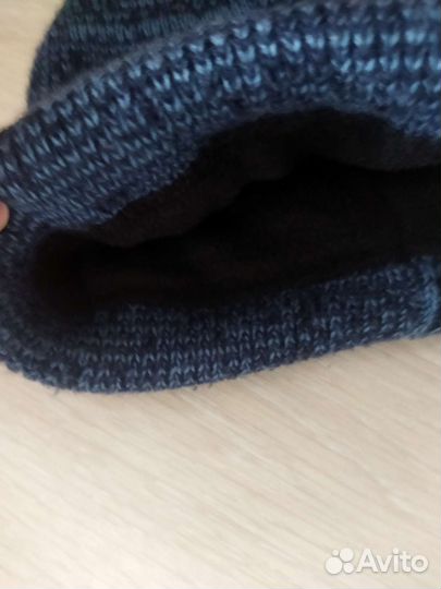 Шапка зимняя для мальчика на байке