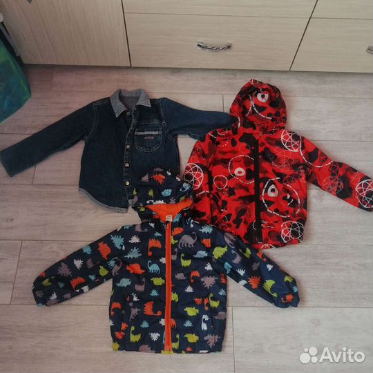 Ветровки на мальчика