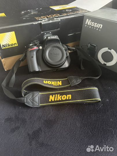 Камера Nikon d5100+Nissin MF18N Ring Flash