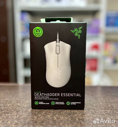Мышь Razer DeathAdder Essential белый
