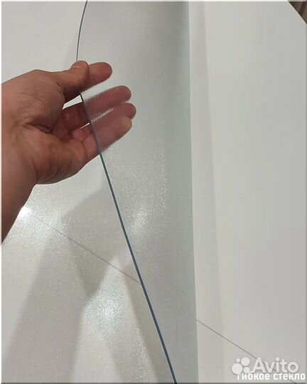 Гибкое стекло на стол, прозрачная пленка