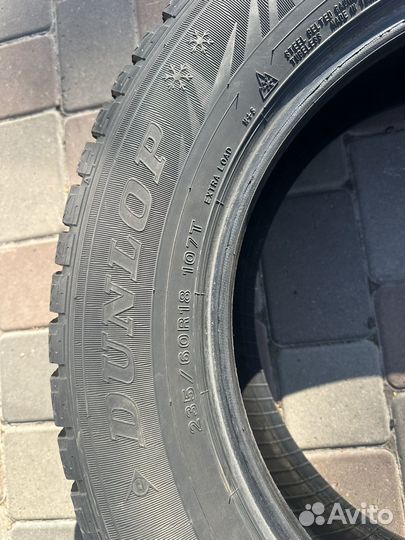 Dunlop Grandtrek Ice 02 235/60 R18 и 255/55 R18