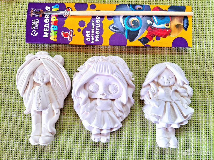 Набор для раскрашивания гипсовых фигур 