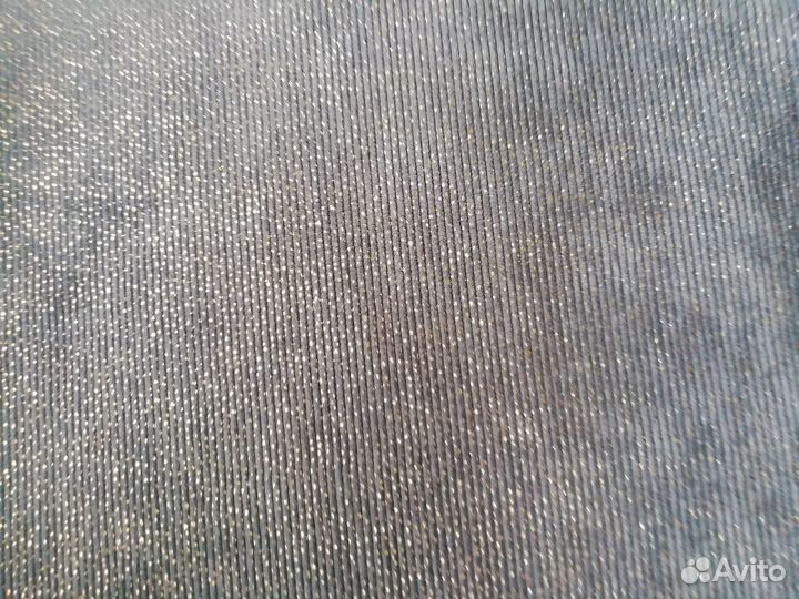 Отрез ткани микровельвет с напылением