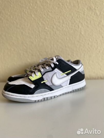 Nike Dunk Scrap 'Wolf Grey Light Lemon Twist'