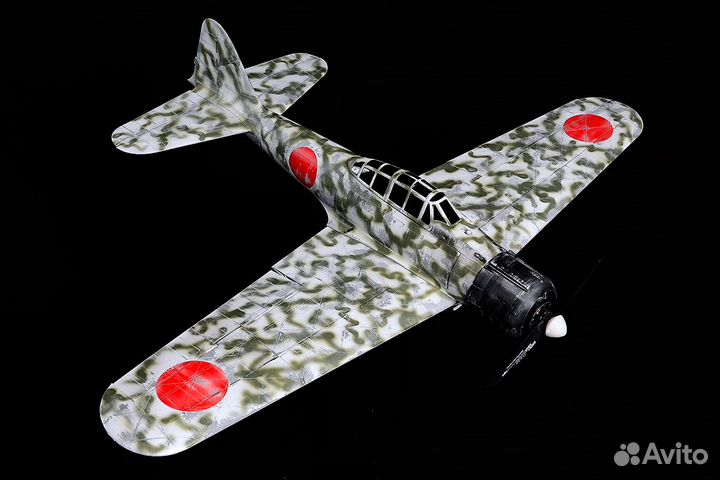 Корпус самолета на радиоуправлении а6м2 Zero