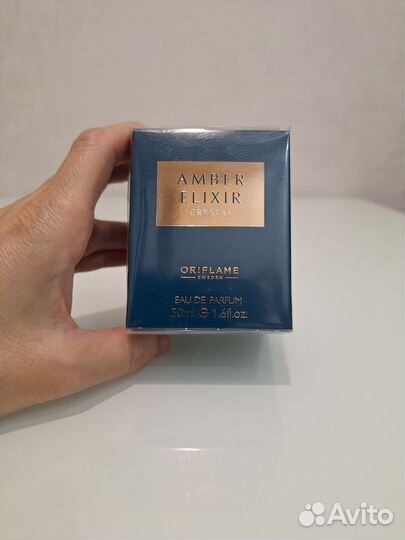 Парфюмерная вода Amber Elixir Crystal. Орифлейм