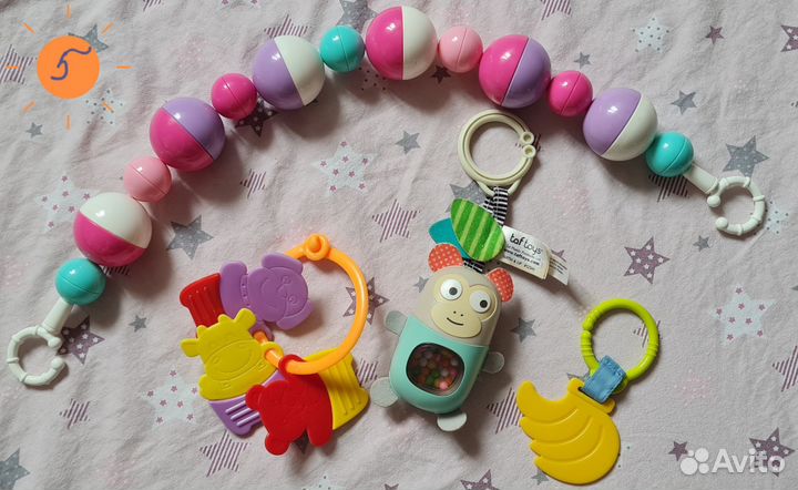 Детские игрушки Погремушки Грызунки Конструктор