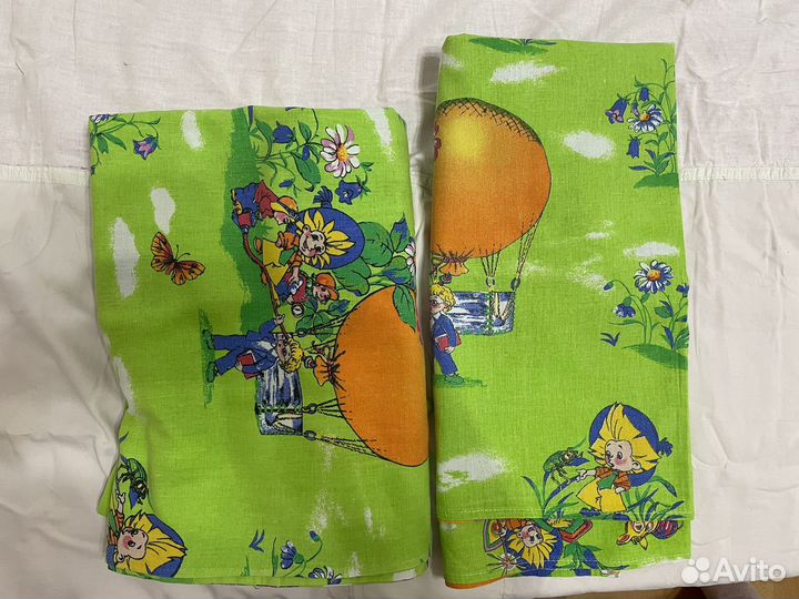 Пеленка и пододеяльник детский