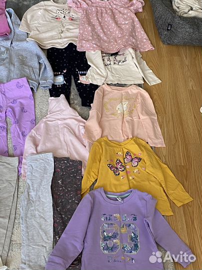 Вещи пакетом для девочки от 92 до 98