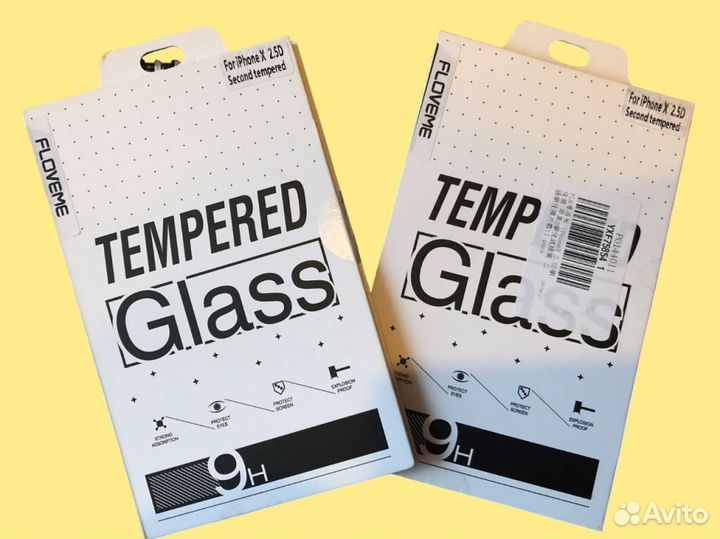 Защитные стекла для экрана iPhone X