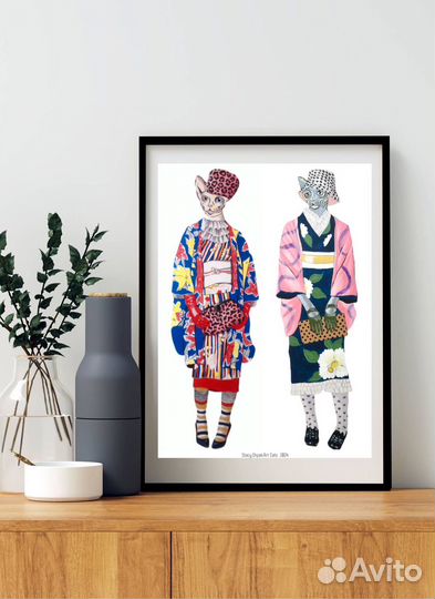 Картина постер IKEA икея А3 принт