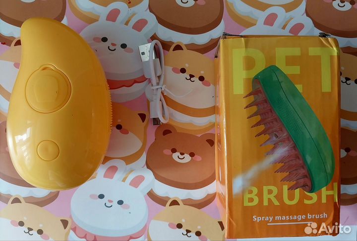 Паровая щетка расческа для животных