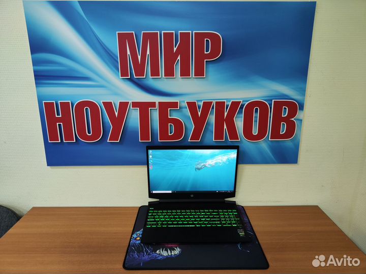 Игровой ноутбук с гарантией HP / как новый