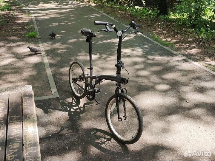 Велосипед взрослый складной btwin