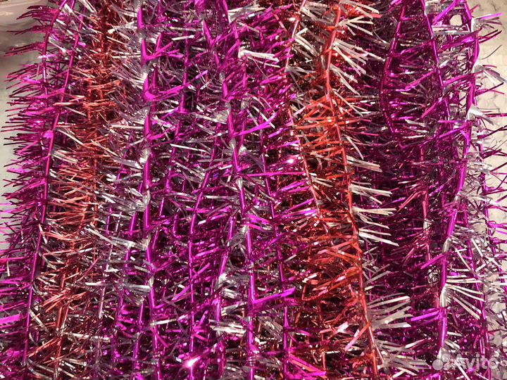 Мишура новогодняя