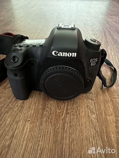 Зеркальный фотоаппарат canon 6d