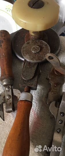 Ключ для консервации, закаточная машинка СССР