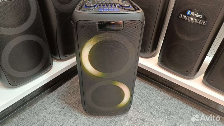 Больша блютуз колонка 90W + 1 беспр.микрофон