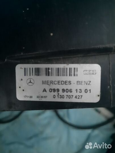 Вентилятор Мерседес