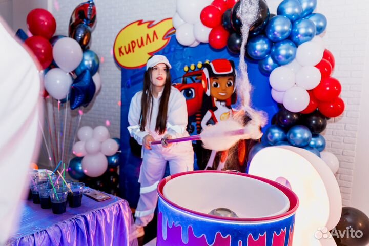 Эксклюзивное шоу Сладкой ваты