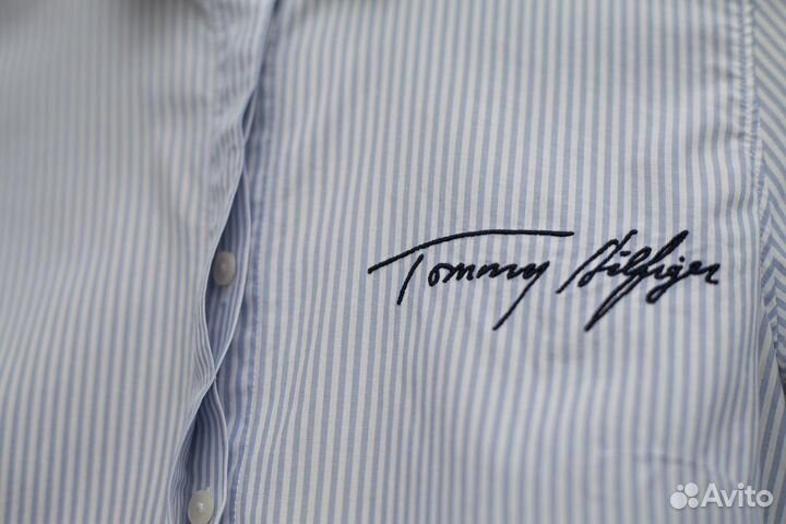 Рубашка женская tommy hilfiger размер 2, рос. разм