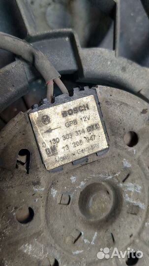 Вентилятор радиатора Opel Astra H, 2008