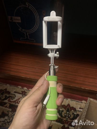 Селфи палка монопод с кнопкой