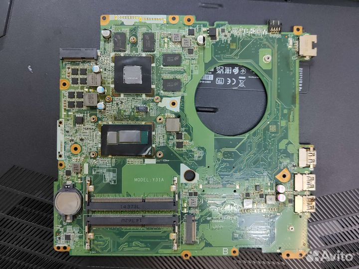 Материнская плата ноутбука hp 15-k1xxx