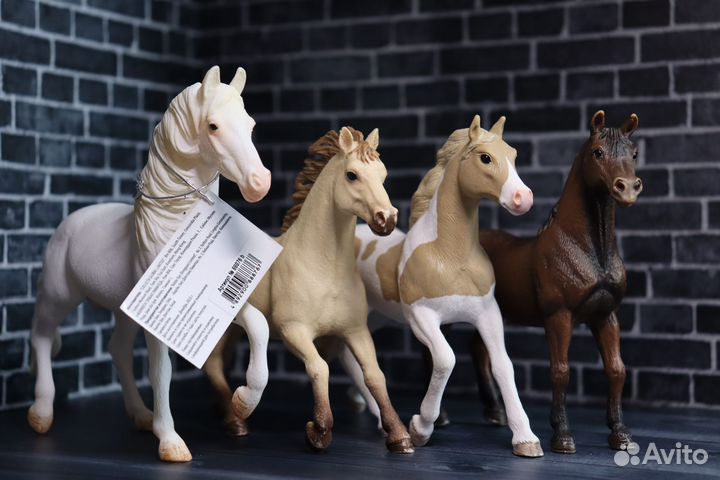 Лошади schleich bullyland collecta