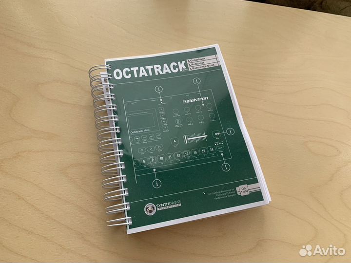 Учебник и справочник Elektron Octactrack Notebook