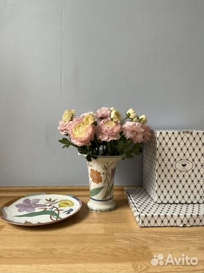 Ваза и тарелка Императорский Фарфор ифз