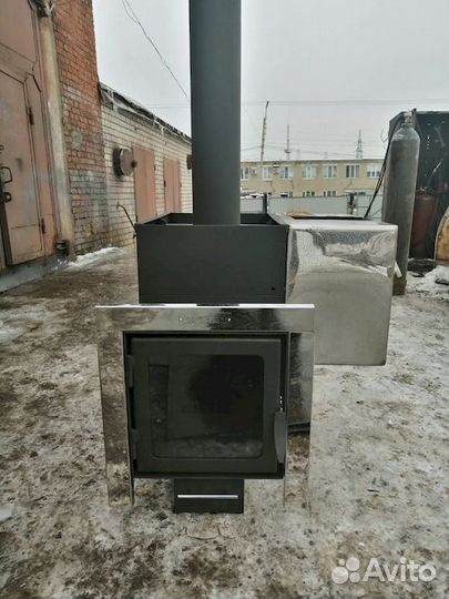 Банная печь Эконом 0.6 м толщина 10мм