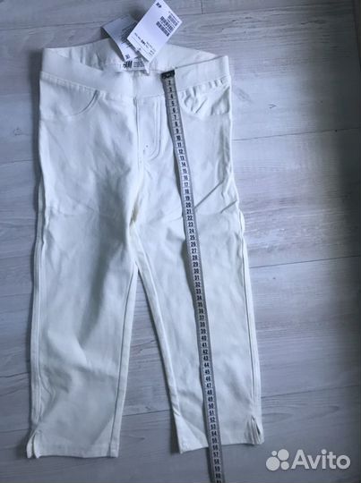 Легинсы новые джинса H&M, 140 (9-10 лет)