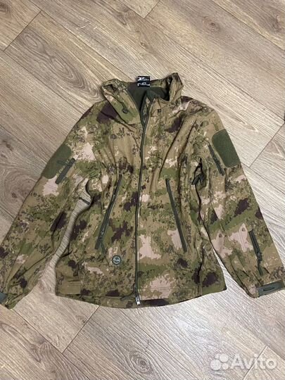 Куртка мужская softshell мох