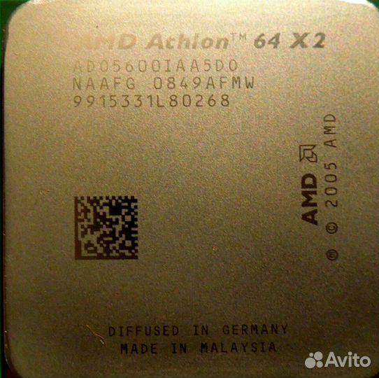 Процессор AMD athlon 64 X2 5600+